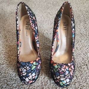 Stilleto Platform Heels Shi by Journey's Sz 6.5